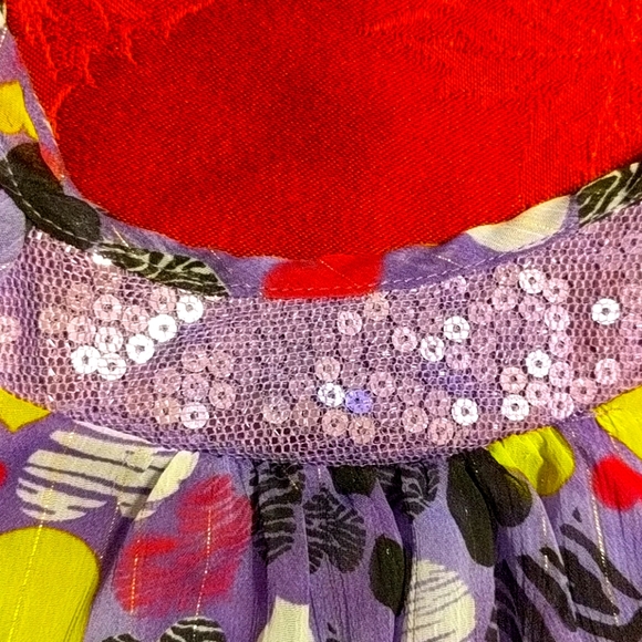 3T Purple Ruffled Shirt - Picture 3 of 3